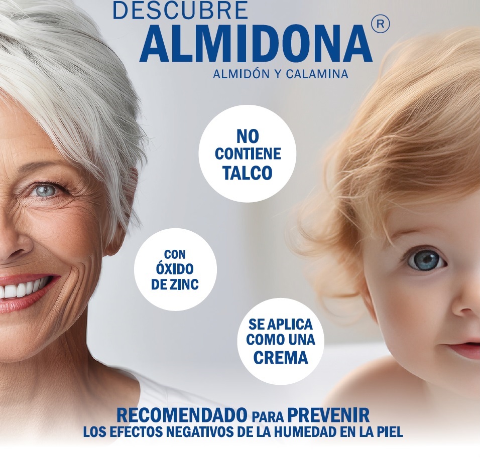 Almidona secante portada