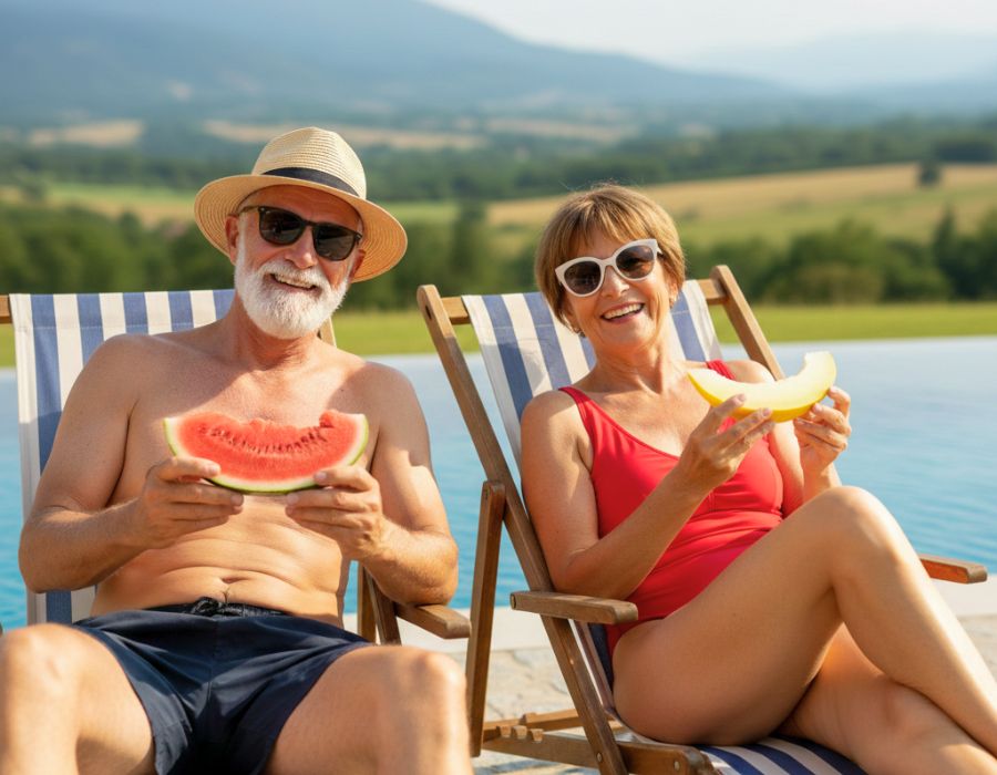 Almidona ayuda a mantener la piel seca en verano y con sudoración